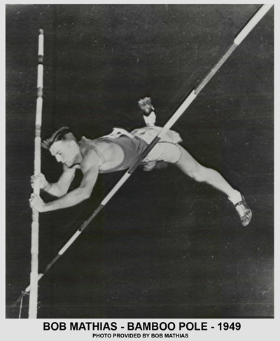 Bob Mathias on Bamboo Pole